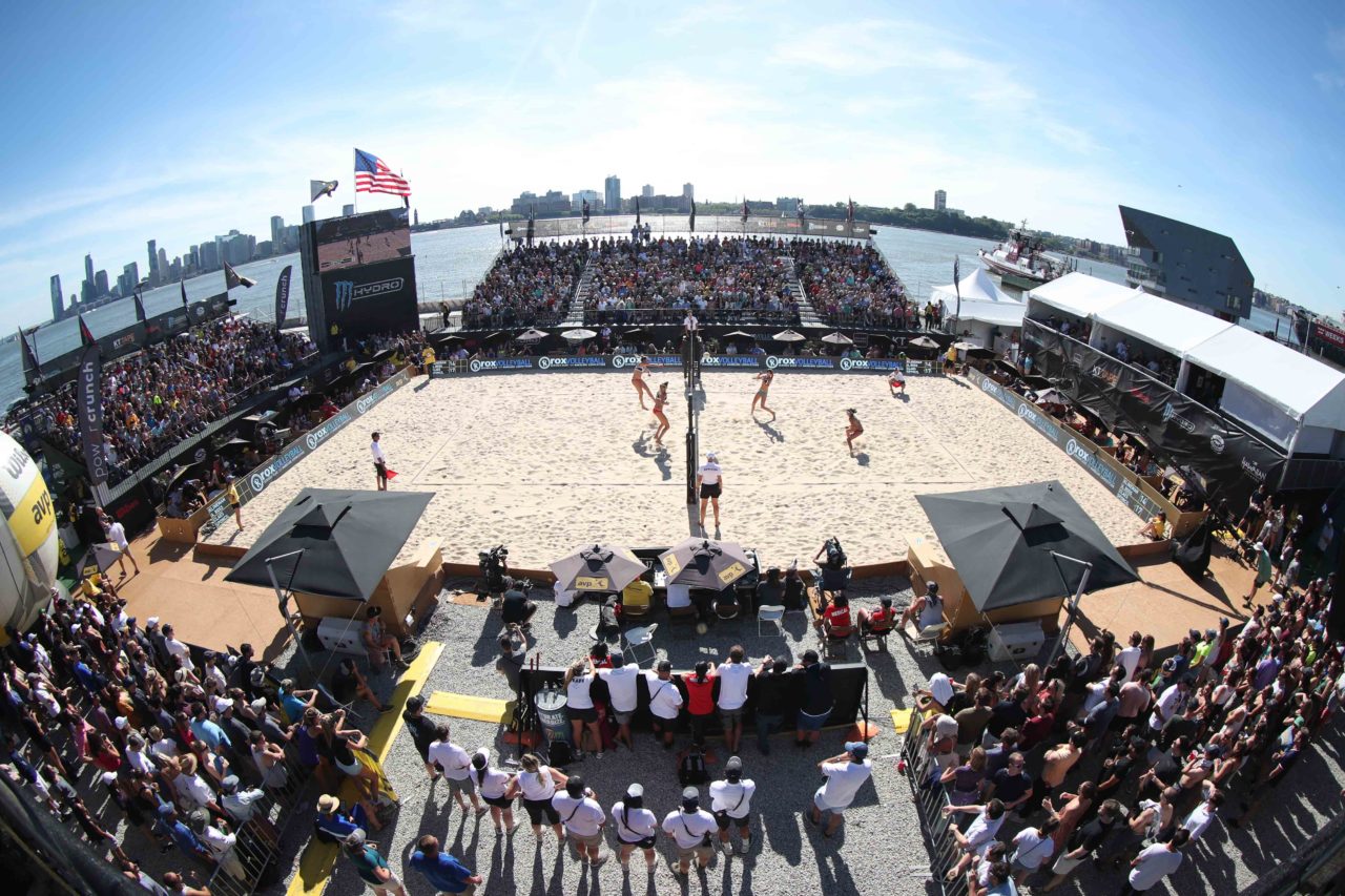 avp beach volleyball live