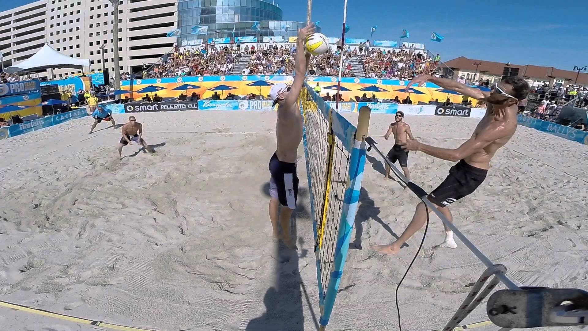 AVP Beach Volleyball Atlantic City Mens Final AVP GoPro Clip