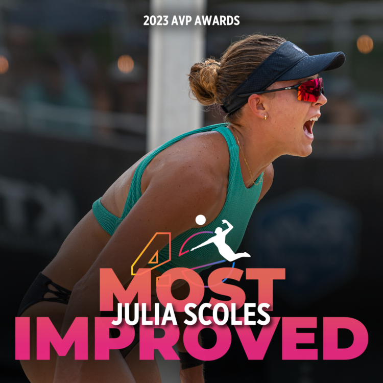 AVP's 2023 Athlete Awards Most Improved, Womens: Julia Scoles