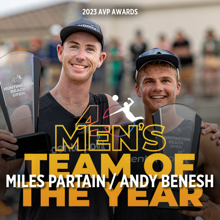 2023 AVP Athlete Awards Team of the Year, Men: Partain & Benesh