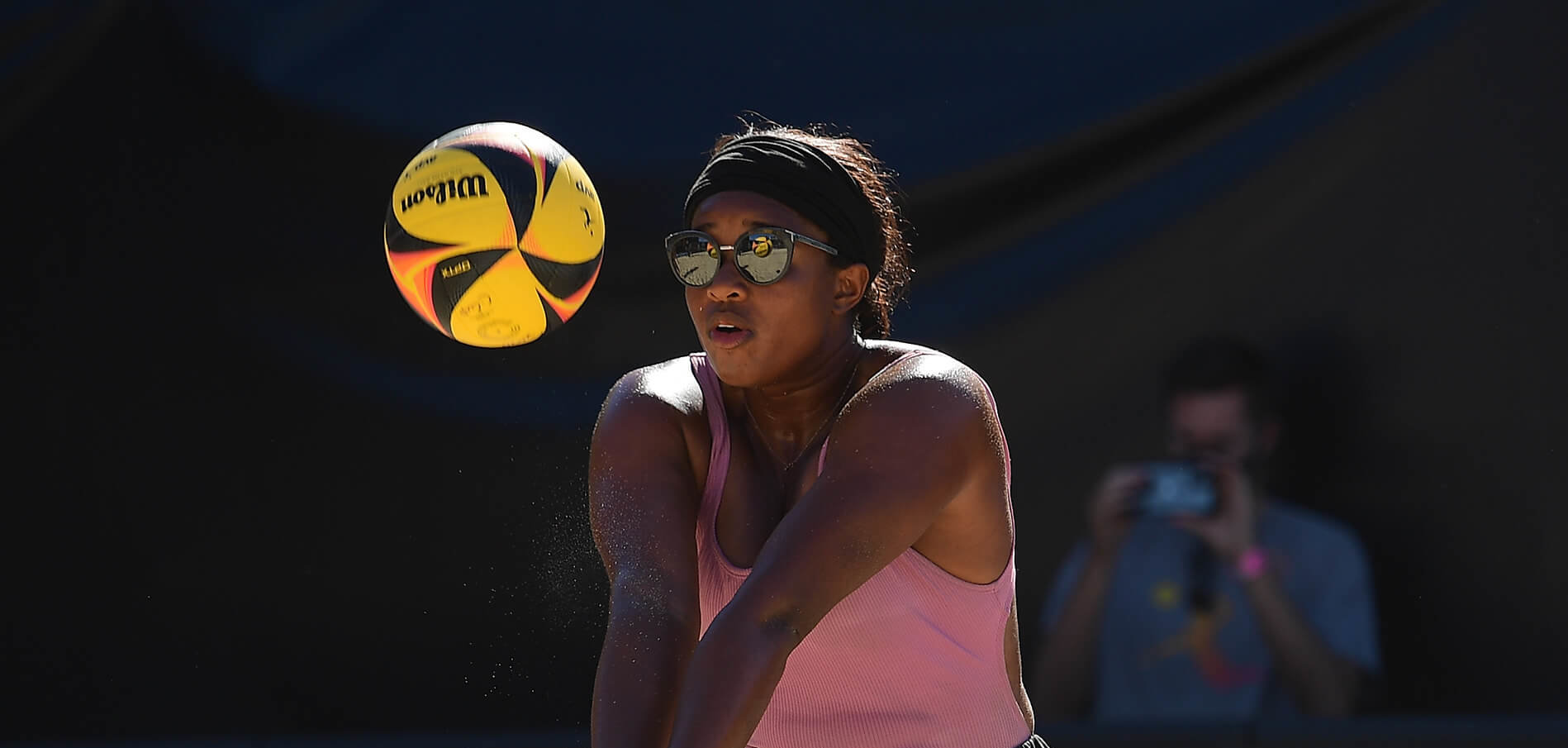 Crissy Jones GoPro Cam AVP Champions Cup Series AVP Beach Volleyball