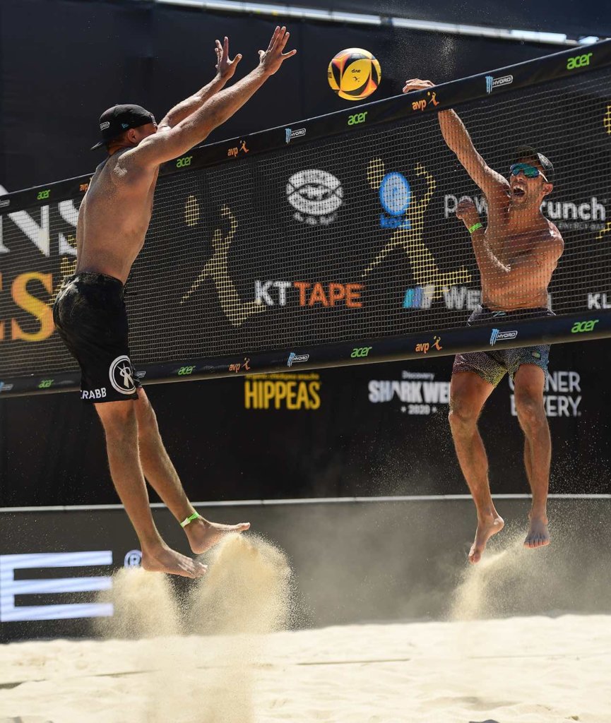 Blocking in Beach Volleyball 101 AVP Beach Volleyball