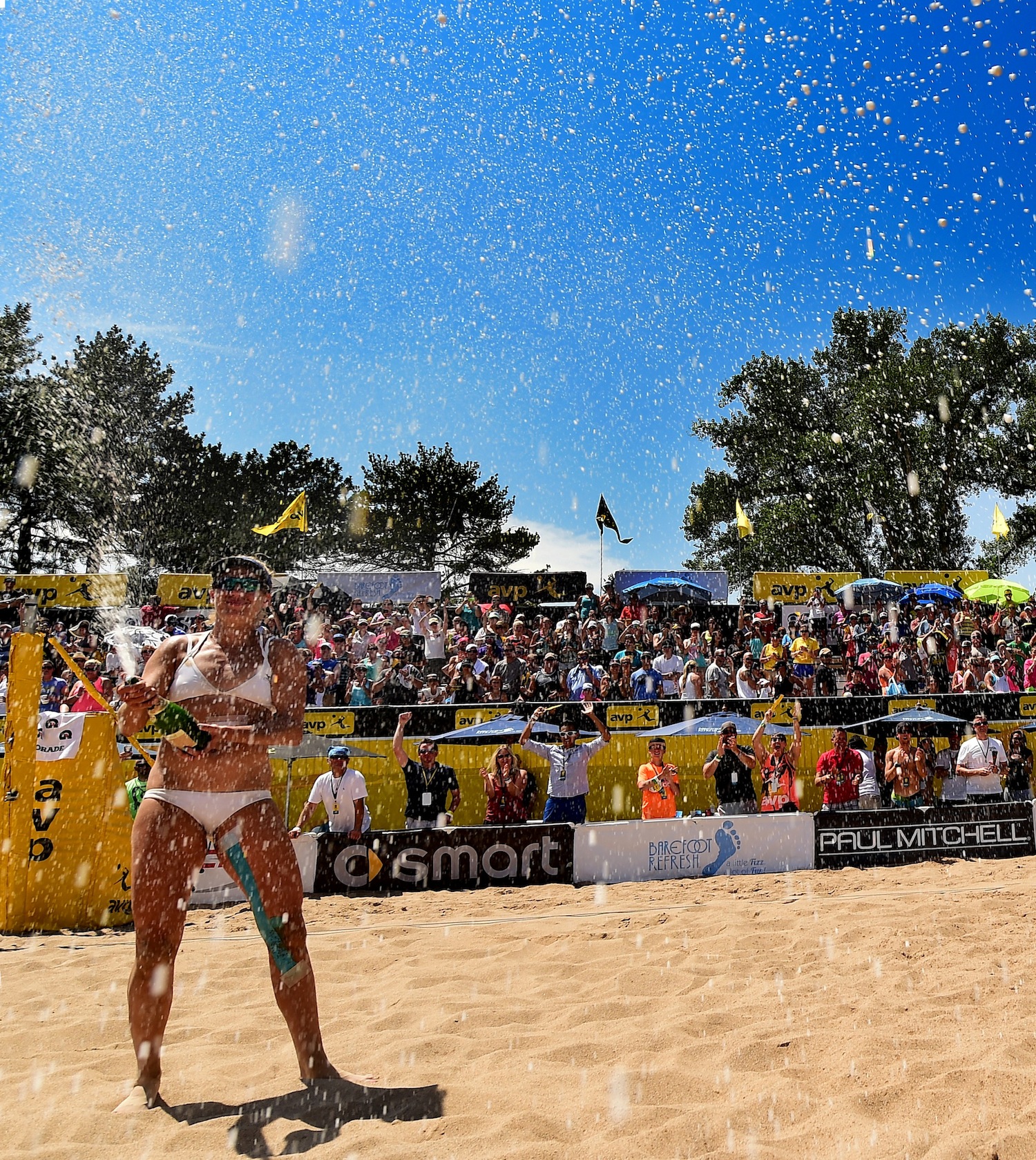 This weekend AVP Manhattan Beach Open Presented by smart LIVE on CBS