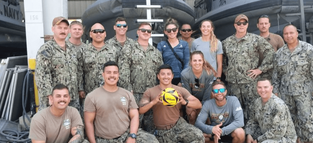 USO Goodwill Tour: AVP Athletes in Djibouti - AVP Beach Volleyball