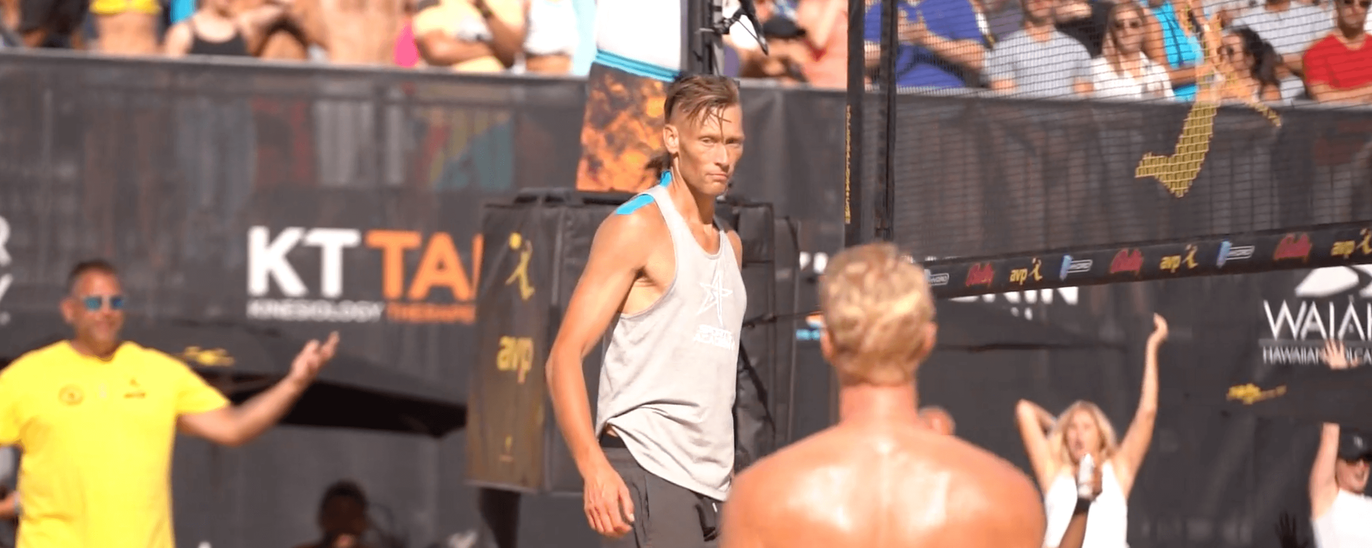 AVP Gold Series Chicago Open Men's Final Point AVP Beach Volleyball